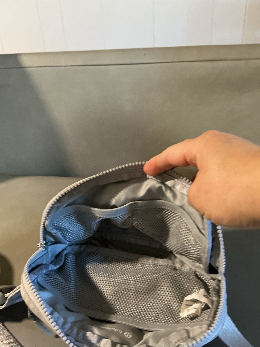 lululemon athletica Light Blue Men's Belt Bag - Picture 5 of 7